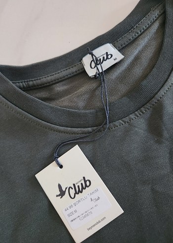 haki renk Baskılı Erkek Kısa Kollu Rahat Pijama Takımı - Görsel 6