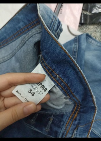 Erkek Polo Marka Kot Pantolon - Görsel 2