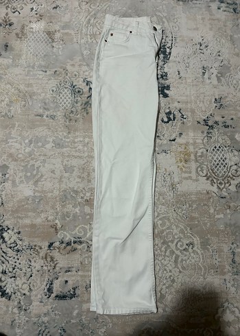 beyaz jean - Görsel 4