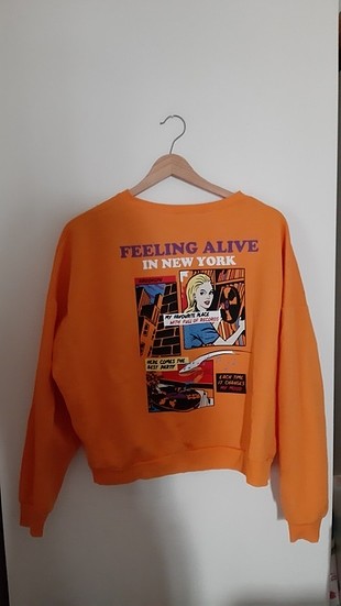 baskılı sweatshirt