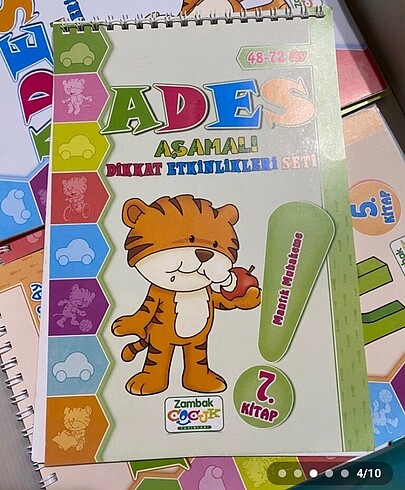  Beden Renk Ades aşamalı dikkat eğitimi