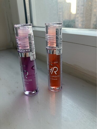 Golden rose şeffaf gloss ikili