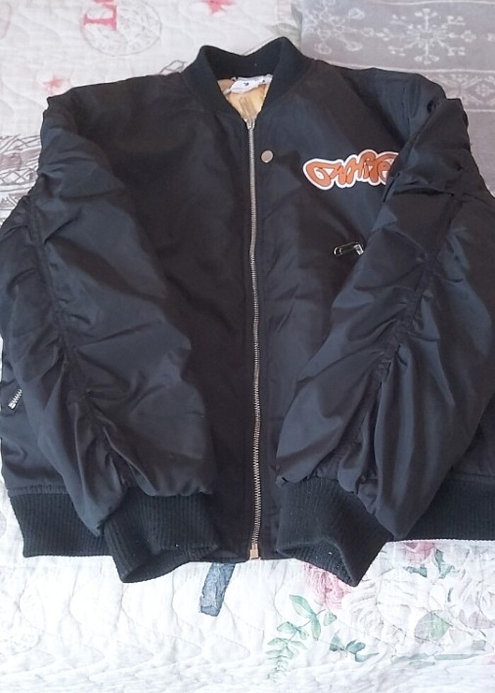 Off white bomber çeket - Görsel 2