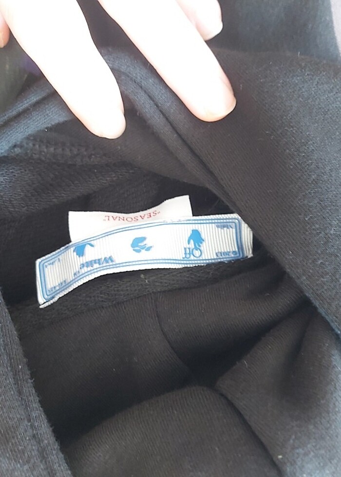 Orjinal off white  sweatshirt  - Görsel 4