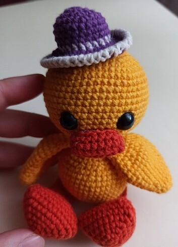  Beden Renk Amigurumi ördek