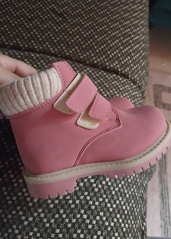 LC Waikiki Kız Çocuk Pembe simli Botlar