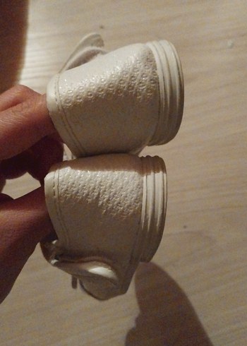 Kız Çocuk Beyaz Tokalı Babet Abiye ayakkabı - Görsel 4