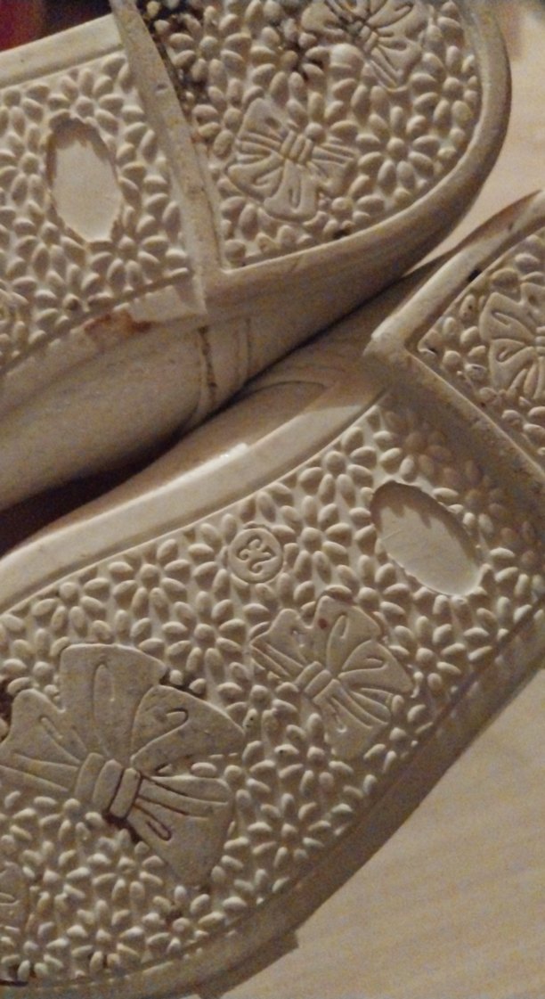 Kız Çocuk Beyaz Tokalı Babet Abiye ayakkabı - Görsel 3