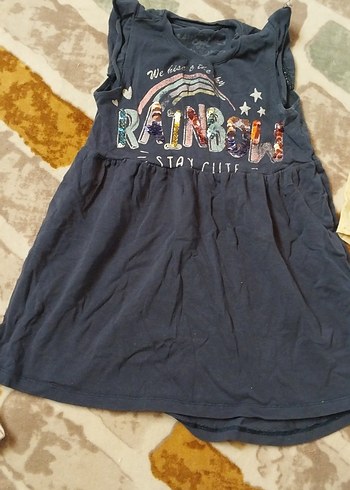 Kız Çocuk Fırfırlı Pamuklu Kolsuz Bluzlar - Görsel 2