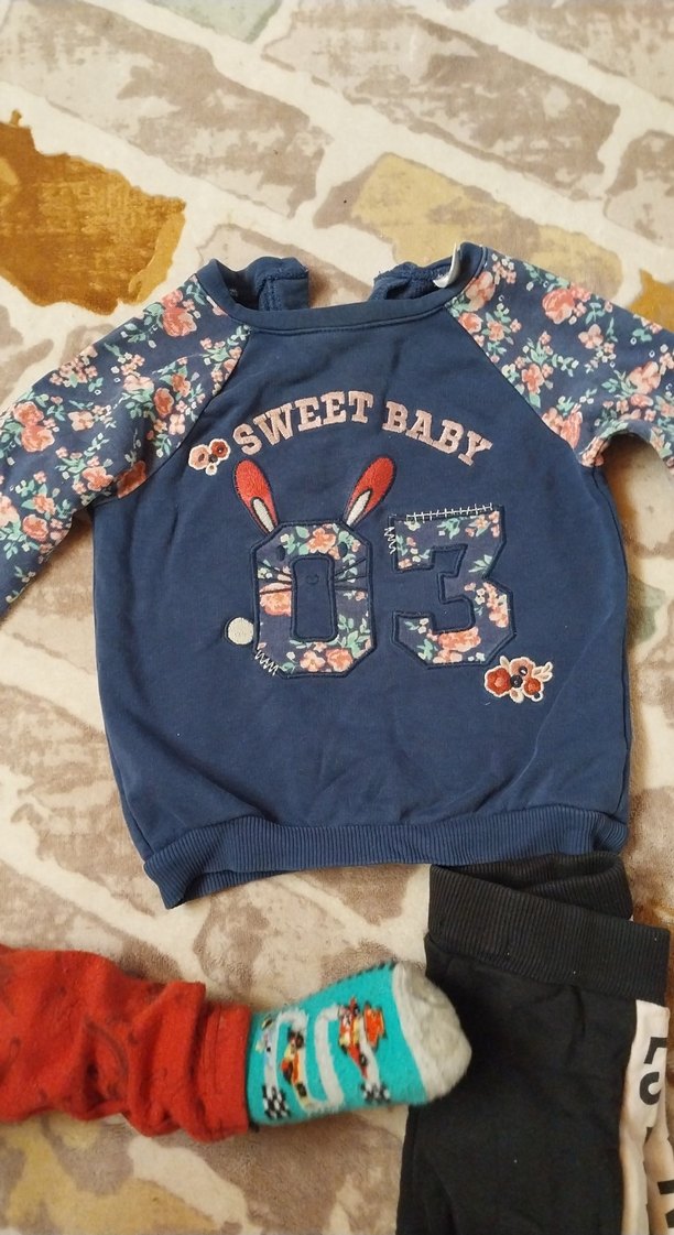 Baskılı Sweatshirt ve Eşofman Takımı - Görsel 2