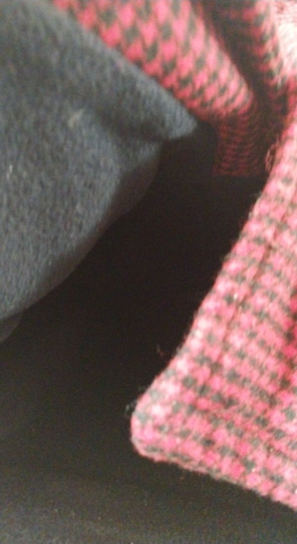 Koyu Kırmızı Erkek Çocuk Düğmeli Kaban - Görsel 2