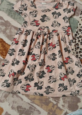 Nakışlı Renkli Kız Kot Tulum - Görsel 2