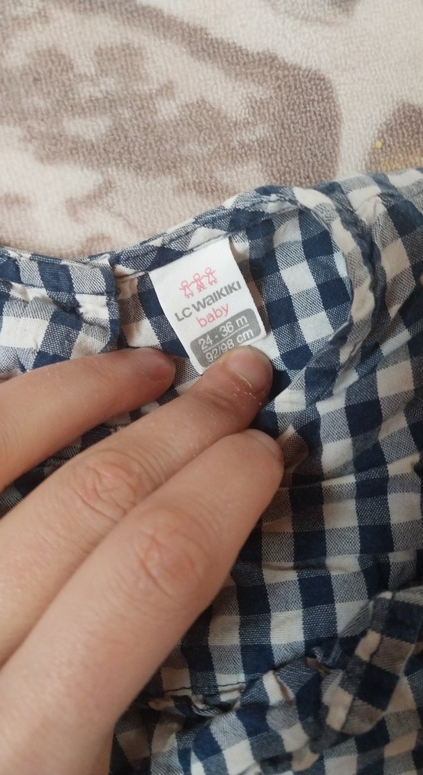 Nakışlı, düğmeli, uzun kollu kız gömleği - Görsel 5