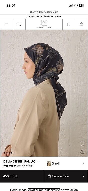 Beden Fresh scarfs eşarpları