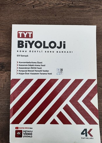 TYT Biyoloji Konu Özetli Soru Bankası