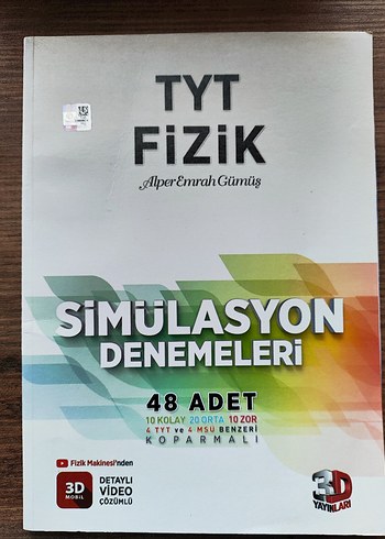 3D TYT Fizik Denemeleri
