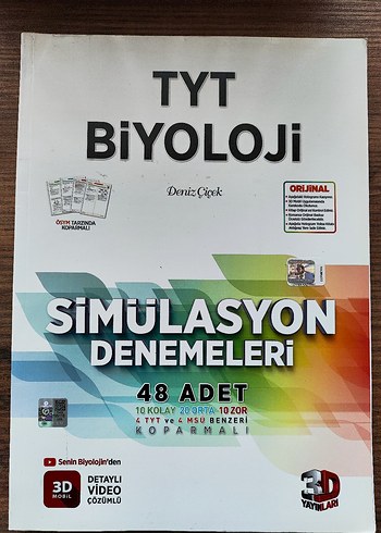 3D TYT Biyoloji Denemeleri