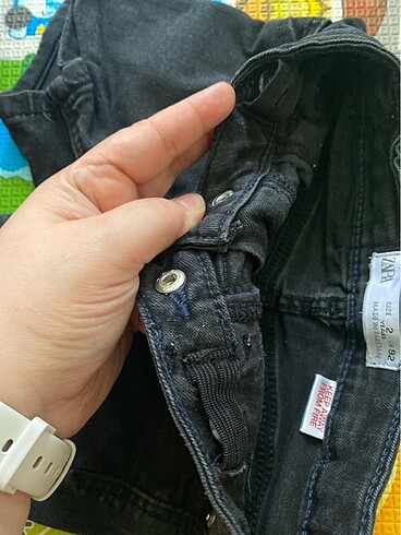 18-24 Ay Beden siyah Renk Zara bebek şort