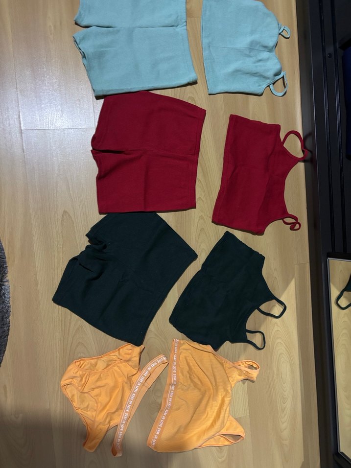 Kadın Mini Atlet ve Külot Seti - Görsel 2