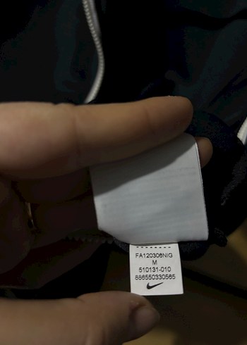 Nike Siyah Fermuarlı Sweatshirt - Görsel 6