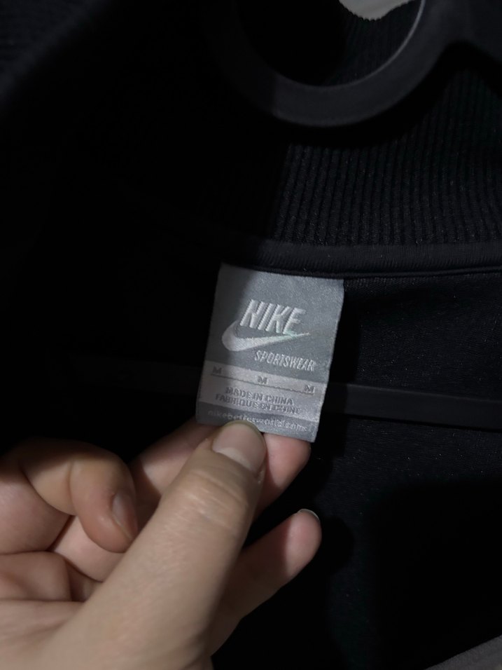 Nike Siyah Fermuarlı Sweatshirt - Görsel 5