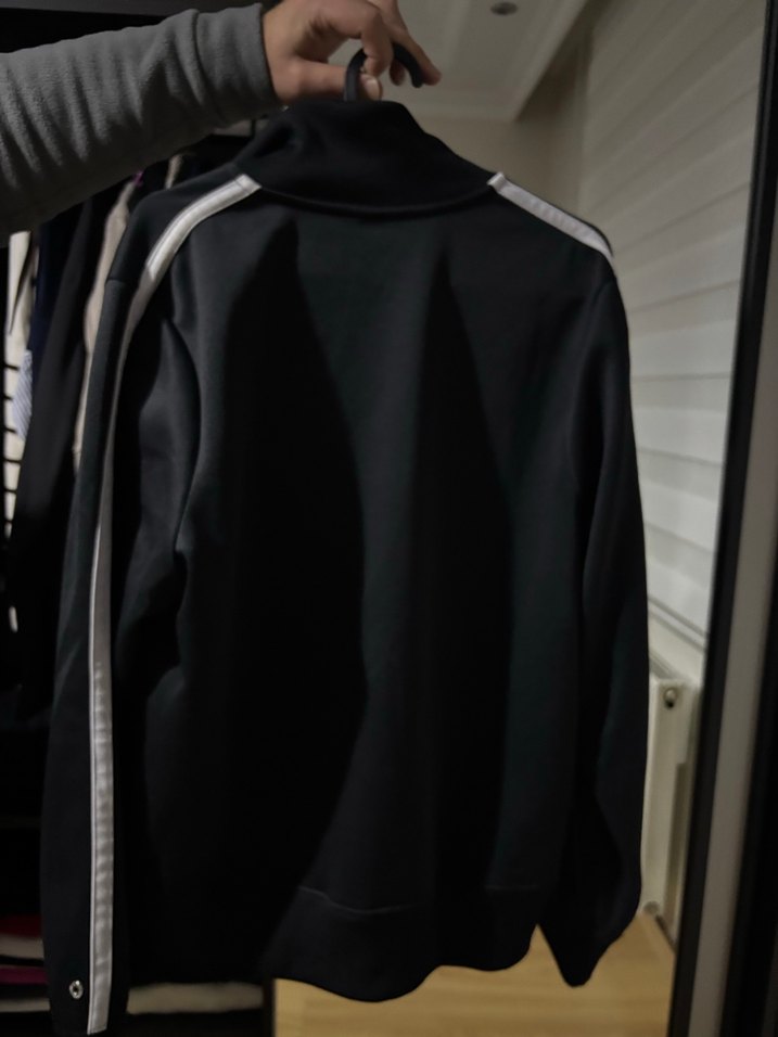 Nike Siyah Fermuarlı Sweatshirt - Görsel 4