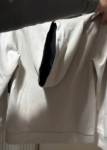 Kadın Gri Salaş Sweatshirt - Görsel 3