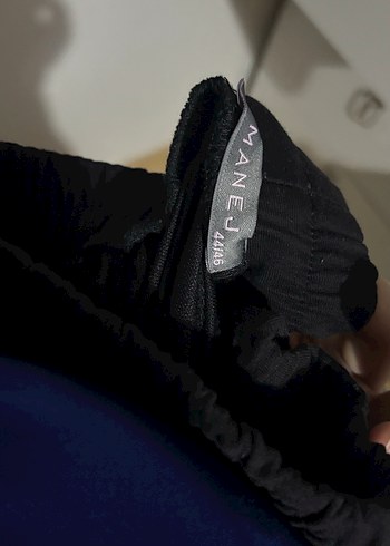 Düğmeli Siyah Gri Kadın Spor Pantolon - Görsel 3