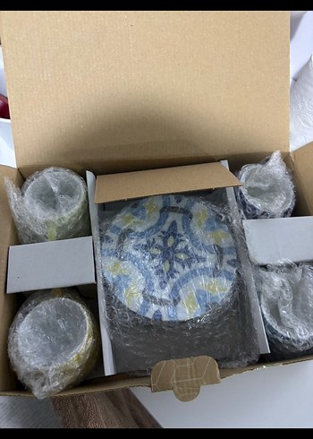 Kütahya Porselen Renkli Fincan Takımı - Görsel 3