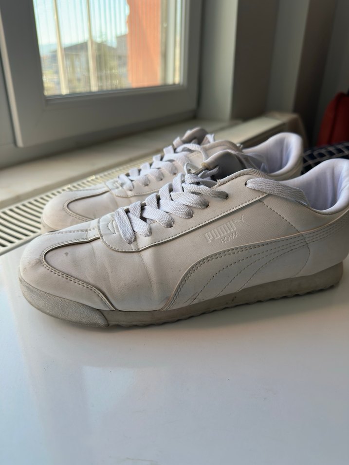 Beyaz erkek Spor Ayakkabı - Görsel 2