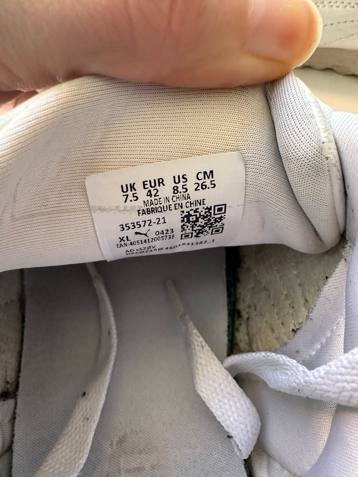 Beyaz erkek Spor Ayakkabı - Görsel 3