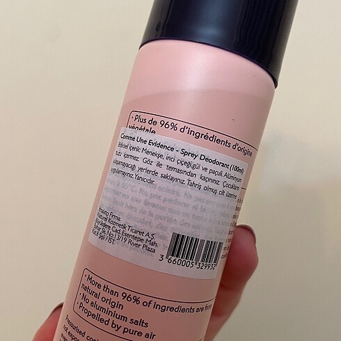 Yves Rocher Yves Rocher Evidence deodorant