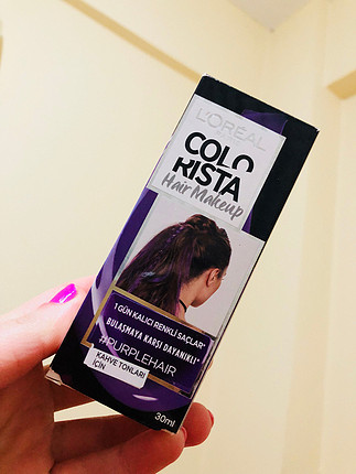 Loreal colorista mor renk