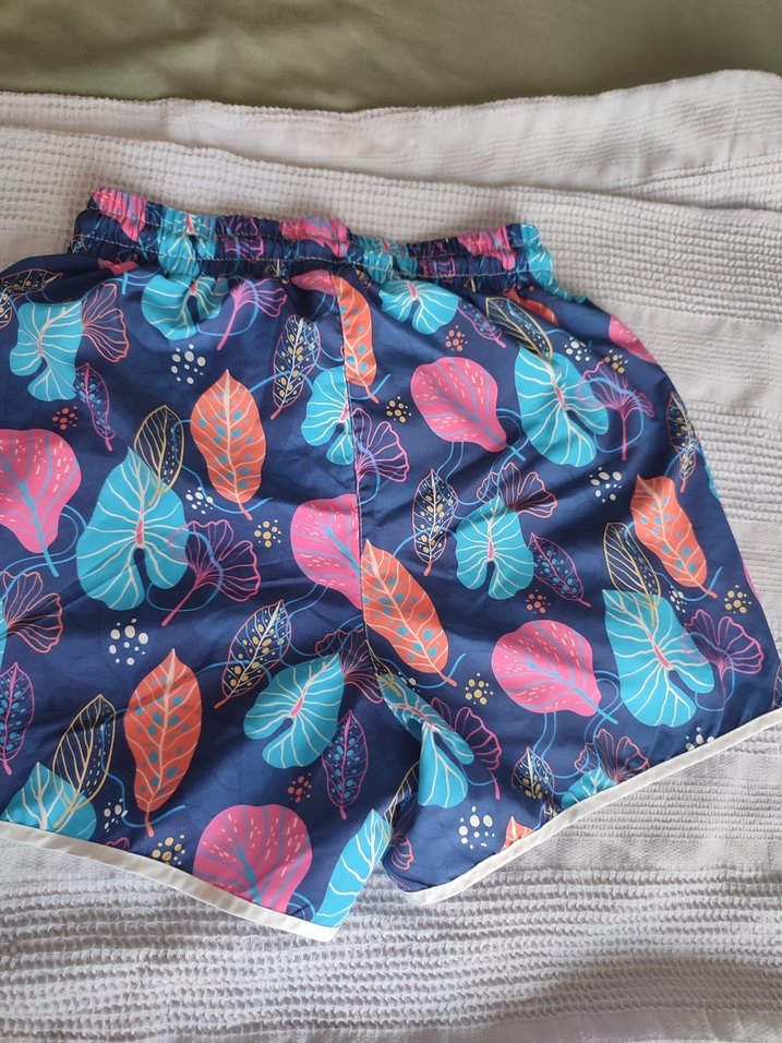 Renkli Bağcıklı Mini Şort deniz için - Görsel 5