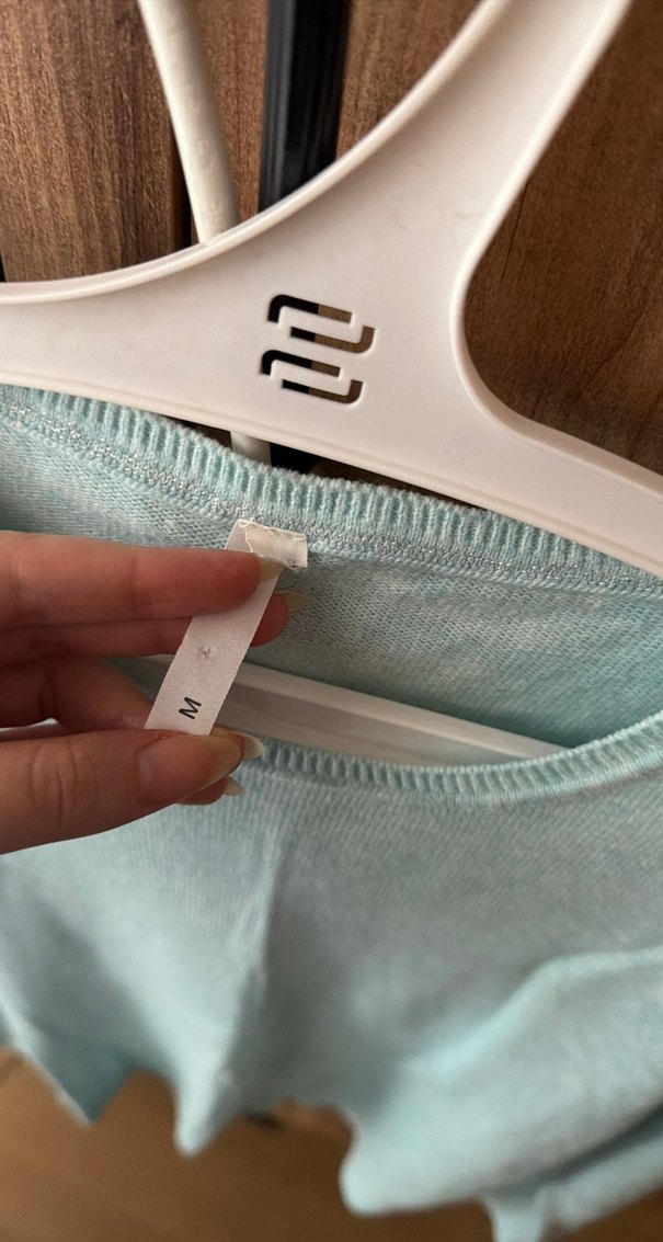 Turkuaz Kadın Triko Kazak - Görsel 3