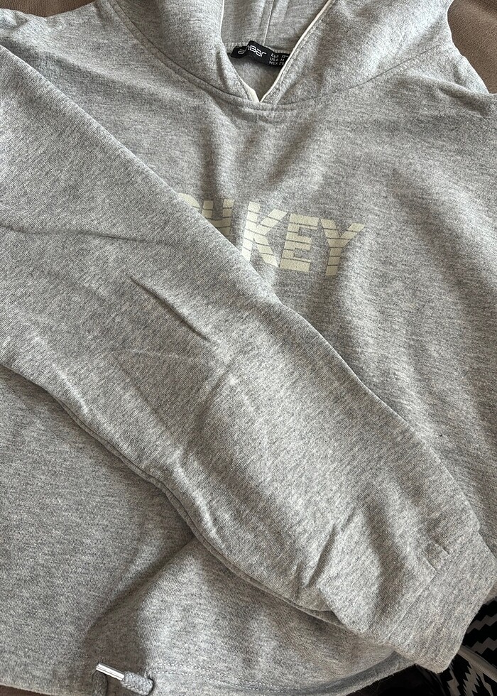 ambar crop sweatshirt - Görsel 3