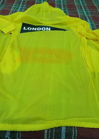 Sarı Midi Boy Düğmeli Kadın Yağmurluk - Görsel 7