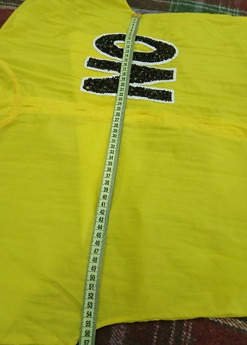 Sarı Midi Boy Düğmeli Kadın Yağmurluk - Görsel 4