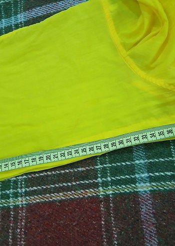 Sarı Midi Boy Düğmeli Kadın Yağmurluk - Görsel 9