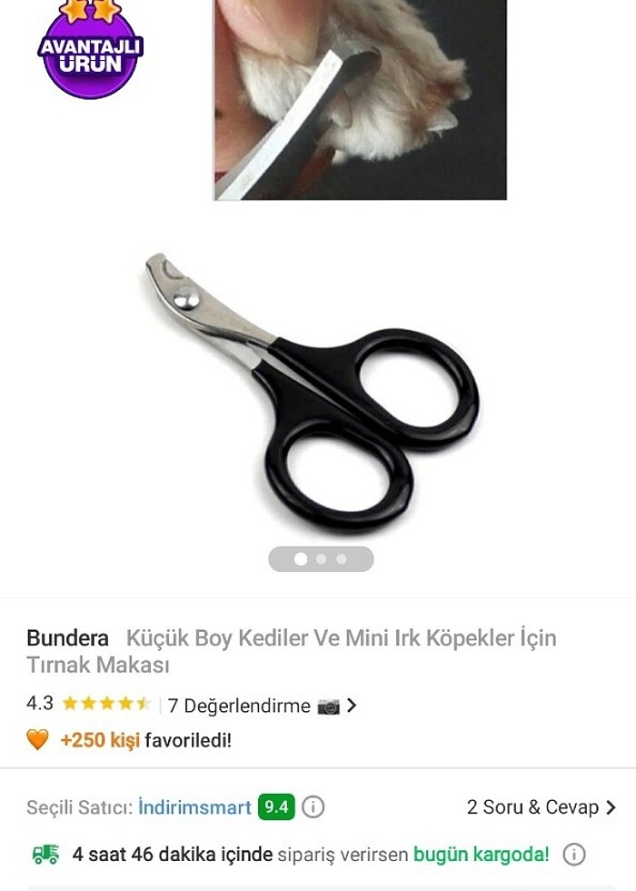 Kedi tırnak makası  - Görsel 4