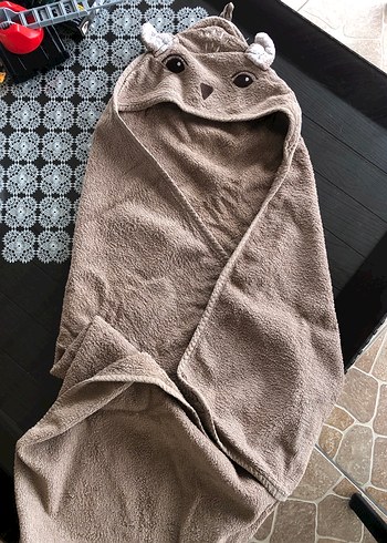 Kahverengi bebek banyo havlusu - Görsel 3