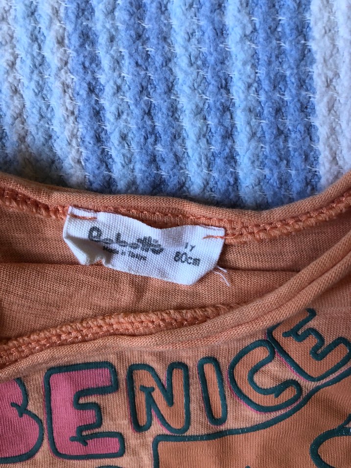 Renkli Baskılı Pamuklu Bebek şort tişört Takımı - Görsel 2