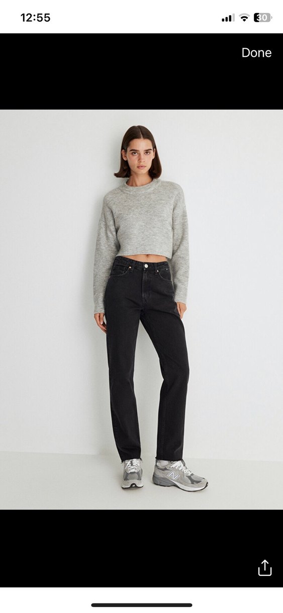 Antrasit jean - Görsel 3