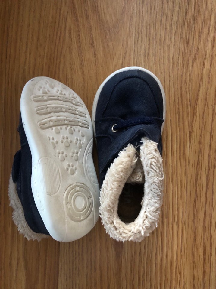 Erkek Çocuk Mavi Kürklü Bot - Görsel 2