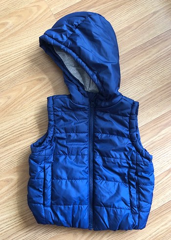 LC Waikiki Erkek bebek Mavi Fermuarlı şişme Yelek