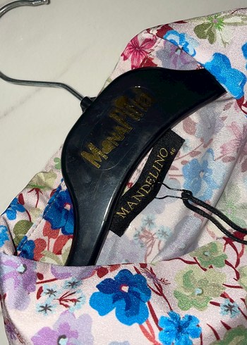 Çiçek Desenli Uzun Kollu elbise - Görsel 5