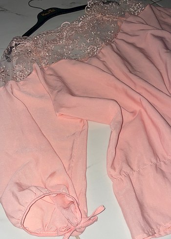 Pembe hafif gömlek - Görsel 3