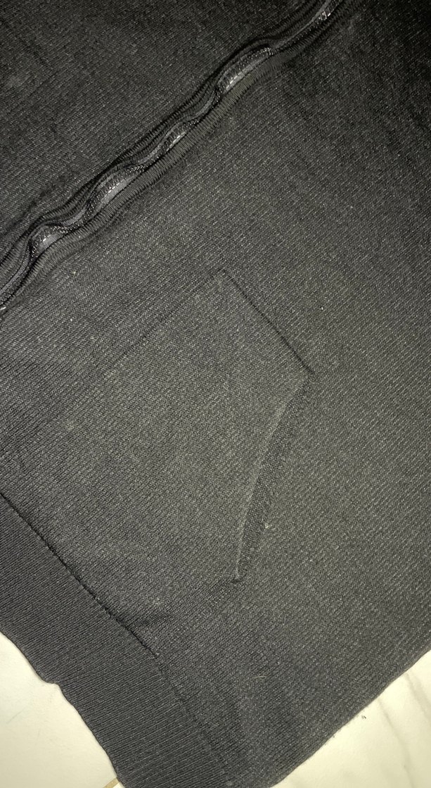 Erkek Siyah Fermuarlı Yüksek Yaka Sweatshirt - Görsel 4