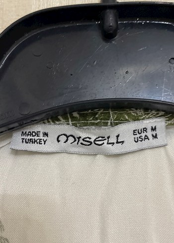 Trendyol & Milla Uzun Kollu, Düğmeli, Desenli Keten Gömlek