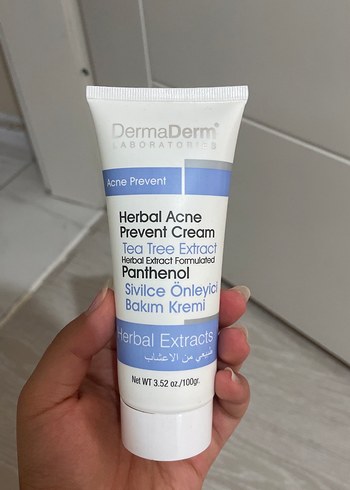 Bitkisel Sivilce Kremi 100 gr Parabensiz - Görsel 8